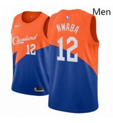 Men NBA 2018 19 Cleveland Cavaliers 12 David Nwaba City Edition Blue Jersey Men NBA 2018 19 Cleveland Cavaliers 12 David Nwaba City Edition Blue Jersey