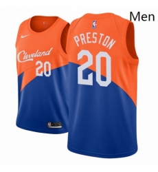 Men NBA 2018 19 Cleveland Cavaliers 20 Billy Preston City Edition Blue Jersey Men NBA 2018 19 Cleveland Cavaliers 20 Billy Preston City Edition Blue Jersey