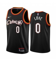 Men Nike Cleveland Cavaliers 0 Kevin Love Black NBA Swingman 2020 21 City Edition Jersey Men Nike Cleveland Cavaliers 0 Kevin Love Black NBA Swingman 2020 21 City Edition Jersey