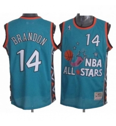 Mens Mitchell and Ness Cleveland Cavaliers 14 Terrell Brandon Swingman Light Blue 1996 All Star Throwback NBA Jersey Mens Mitchell and Ness Cleveland Cavaliers 14 Terrell Brandon Swingman Light Blue 1996 All Star Throwback NBA Jersey