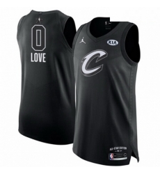Mens Nike Jordan Cleveland Cavaliers 0 Kevin Love Authentic Black 2018 All Star Game NBA Jersey Mens Nike Jordan Cleveland Cavaliers 0 Kevin Love Authentic Black 2018 All Star Game NBA Jersey