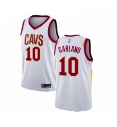Womens Cleveland Cavaliers 10 Darius Garland Authentic White Basketball Jersey Association Edition Womens Cleveland Cavaliers 10 Darius Garland Authentic White Basketball Jersey Association Edition