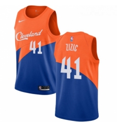 Womens Nike Cleveland Cavaliers 41 Ante Zizic Swingman Blue NBA Jersey City Edition Womens Nike Cleveland Cavaliers 41 Ante Zizic Swingman Blue NBA Jersey City Edition