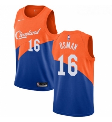 Youth Nike Cleveland Cavaliers 16 Cedi Osman Swingman Blue NBA Jersey City Edition Youth Nike Cleveland Cavaliers 16 Cedi Osman Swingman Blue NBA Jersey City Edition