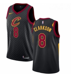 Youth Nike Cleveland Cavaliers 8 Jordan Clarkson Authentic Black NBA Jersey Statement Edition Youth Nike Cleveland Cavaliers 8 Jordan Clarkson Authentic Black NBA Jersey Statement Edition