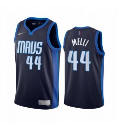 Men Dallas Mavericks 44 Nicolo Melli Navy NBA Swingman 2020 21 Earned Edition Jersey Men Dallas Mavericks 44 Nicolo Melli Navy NBA Swingman 2020 21 Earned Edition Jersey