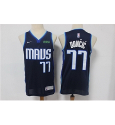 Men Dallas Mavericks Luka Doncic 77 Navy Blue 2021 City Edition Nike Swingman Jersey Men Dallas Mavericks Luka Doncic 77 Navy Blue 2021 City Edition Nike Swingman Jersey