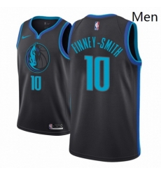 Men NBA 2018 19 Dallas Mavericks 10 Dorian Finney Smith City Edition Anthracite Jersey Men NBA 2018 19 Dallas Mavericks 10 Dorian Finney Smith City Edition Anthracite Jersey