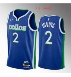 Men's Dallas Mavericks #11 Kyrie Irving Blue City Edition Stitched Basketball Jersey Men's Dallas Mavericks #11 Kyrie Irving Blue City Edition Stitched Basketball Jersey