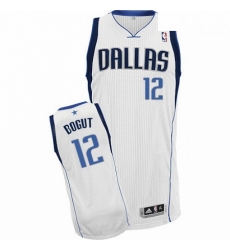 Mens Dallas Mavericks 12 Andrew Bogut NBA White Home Jersey Mens Dallas Mavericks 12 Andrew Bogut NBA White Home Jersey
