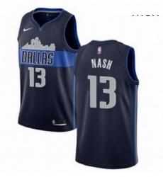 Mens Nike Dallas Mavericks 13 Steve Nash Authentic Navy Blue NBA Jersey Statement Edition Mens Nike Dallas Mavericks 13 Steve Nash Authentic Navy Blue NBA Jersey Statement Edition