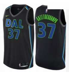 Mens Nike Dallas Mavericks 37 Kostas Antetokounmpo Swingman Black NBA Jersey City Edition Mens Nike Dallas Mavericks 37 Kostas Antetokounmpo Swingman Black NBA Jersey City Edition