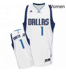Womens Adidas Dallas Mavericks 1 Dennis Smith Jr Swingman White Home NBA Jersey Womens Adidas Dallas Mavericks 1 Dennis Smith Jr Swingman White Home NBA Jersey