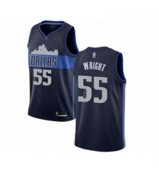 Womens Dallas Mavericks 55 Delon Wright Swingman Navy Blue Basketball Jersey Statement Edition Womens Dallas Mavericks 55 Delon Wright Swingman Navy Blue Basketball Jersey Statement Edition