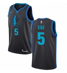 Womens Nike Dallas Mavericks 5 Jason Kidd Swingman Charcoal NBA Jersey City Edition Womens Nike Dallas Mavericks 5 Jason Kidd Swingman Charcoal NBA Jersey City Edition