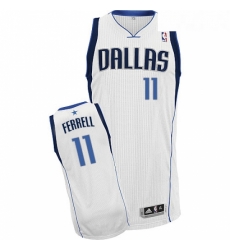 Youth Adidas Dallas Mavericks 11 Yogi Ferrell Authentic White Home NBA Jersey Youth Adidas Dallas Mavericks 11 Yogi Ferrell Authentic White Home NBA Jersey