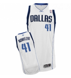 Youth Adidas Dallas Mavericks 41 Dirk Nowitzki Authentic White Home NBA Jersey Youth Adidas Dallas Mavericks 41 Dirk Nowitzki Authentic White Home NBA Jersey
