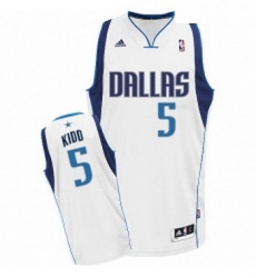 Youth Adidas Dallas Mavericks 5 Jason Kidd Swingman White Home NBA Jersey Youth Adidas Dallas Mavericks 5 Jason Kidd Swingman White Home NBA Jersey