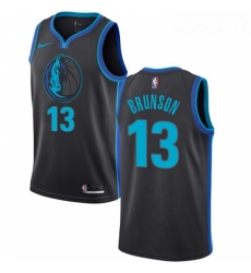 Youth Nike Dallas Mavericks 13 Jalen Brunson Swingman Charcoal NBA Jersey City Edition Youth Nike Dallas Mavericks 13 Jalen Brunson Swingman Charcoal NBA Jersey City Edition