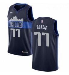 Youth Nike Dallas Mavericks 77 Luka Doncic Swingman Navy Blue NBA Jersey Statement Edition Youth Nike Dallas Mavericks 77 Luka Doncic Swingman Navy Blue NBA Jersey Statement Edition
