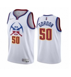 Men Denver Nuggets Aaron Gordon 50 White Nike Swingman Jersey Men Denver Nuggets Aaron Gordon 50 White Nike Swingman Jersey