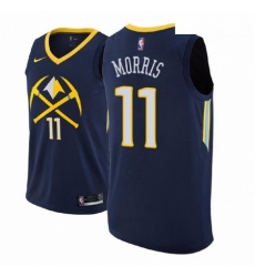 Men NBA 2018 19 Denver Nuggets 11 Monte Morris City Edition Navy Jersey Men NBA 2018 19 Denver Nuggets 11 Monte Morris City Edition Navy Jersey