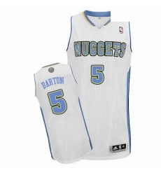 Mens Adidas Denver Nuggets 5 Will Barton Authentic White Home NBA Jersey Mens Adidas Denver Nuggets 5 Will Barton Authentic White Home NBA Jersey