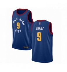 Mens Denver Nuggets 9 Jerami Grant Authentic Blue Alternate Basketball Jersey Statement Edition Mens Denver Nuggets 9 Jerami Grant Authentic Blue Alternate Basketball Jersey Statement Edition