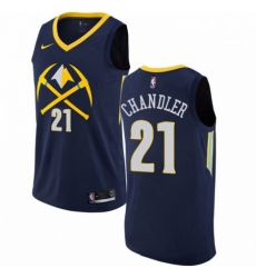 Mens Nike Denver Nuggets 21 Wilson Chandler Swingman Navy Blue NBA Jersey City Edition Mens Nike Denver Nuggets 21 Wilson Chandler Swingman Navy Blue NBA Jersey City Edition
