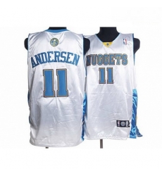 Nuggets 11 Chris Andersen Stitched White NBA Jersey Nuggets 11 Chris Andersen Stitched White NBA Jersey