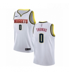 Womens Nike Denver Nuggets 0 Isaiah Thomas Swingman White NBA Jersey Association Edition Womens Nike Denver Nuggets 0 Isaiah Thomas Swingman White NBA Jersey Association Edition