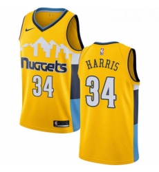 Womens Nike Denver Nuggets 34 Devin Harris Swingman Gold Alternate NBA Jersey Statement Edition Womens Nike Denver Nuggets 34 Devin Harris Swingman Gold Alternate NBA Jersey Statement Edition