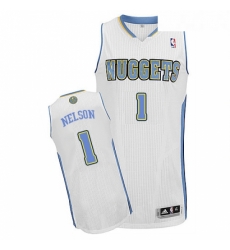 Youth Adidas Denver Nuggets 1 Jameer Nelson Authentic White Home NBA Jersey Youth Adidas Denver Nuggets 1 Jameer Nelson Authentic White Home NBA Jersey