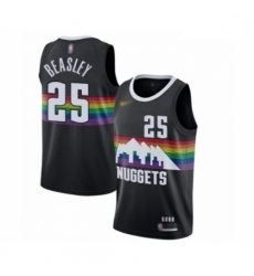 Youth Denver Nuggets #25 Malik Beasley Swingman Black Basketball Jersey - 2019 20 City Edition Youth Denver Nuggets #25 Malik Beasley Swingman Black Basketball Jersey - 2019 20 City Edition