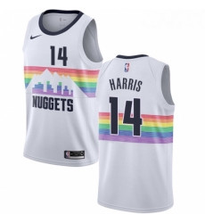 Youth Nike Denver Nuggets 14 Gary Harris Swingman White NBA Jersey City Edition Youth Nike Denver Nuggets 14 Gary Harris Swingman White NBA Jersey City Edition