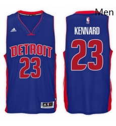 Detroit Pistons 23 Luke Kennard Road Blue New Swingman Stitched NBA Jersey Detroit Pistons 23 Luke Kennard Road Blue New Swingman Stitched NBA Jersey
