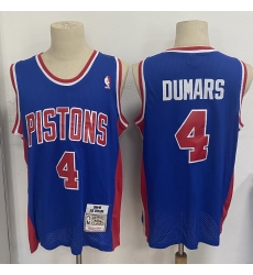 Men Detroit Pistons 4 Joe Dumars Blue 1988 89 Hardwood Classics Men Detroit Pistons 4 Joe Dumars Blue 1988 89 Hardwood Classics