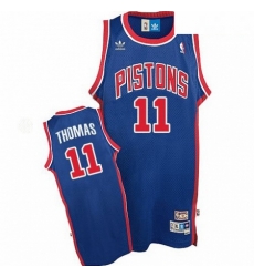 Mens Adidas Detroit Pistons 11 Isiah Thomas Swingman Blue Throwback NBA Jersey Mens Adidas Detroit Pistons 11 Isiah Thomas Swingman Blue Throwback NBA Jersey