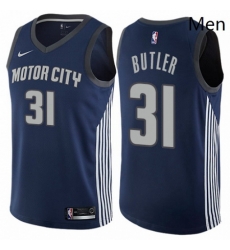 Mens Nike Detroit Pistons 31 Caron Butler Authentic Navy Blue NBA Jersey City Edition Mens Nike Detroit Pistons 31 Caron Butler Authentic Navy Blue NBA Jersey City Edition