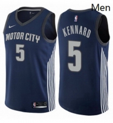 Mens Nike Detroit Pistons 5 Luke Kennard Swingman Navy Blue NBA Jersey City Edition Mens Nike Detroit Pistons 5 Luke Kennard Swingman Navy Blue NBA Jersey City Edition