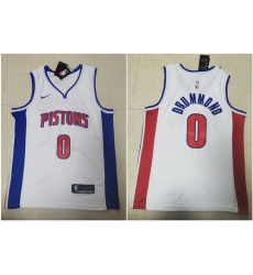Pistons 0 Andre Drummond White Nike Swingman Jersey Pistons 0 Andre Drummond White Nike Swingman Jersey