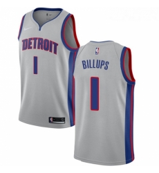 Womens Nike Detroit Pistons 1 Chauncey Billups Swingman Silver NBA Jersey Statement Edition Womens Nike Detroit Pistons 1 Chauncey Billups Swingman Silver NBA Jersey Statement Edition