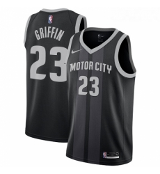 Womens Nike Detroit Pistons 23 Blake Griffin Swingman Black NBA Jersey City Edition Womens Nike Detroit Pistons 23 Blake Griffin Swingman Black NBA Jersey City Edition