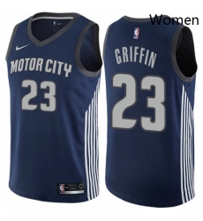 Womens Nike Detroit Pistons 23 Blake Griffin Swingman Navy Blue NBA Jersey City Edition Womens Nike Detroit Pistons 23 Blake Griffin Swingman Navy Blue NBA Jersey City Edition