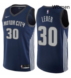 Womens Nike Detroit Pistons 30 Jon Leuer Swingman Navy Blue NBA Jersey City Edition Womens Nike Detroit Pistons 30 Jon Leuer Swingman Navy Blue NBA Jersey City Edition