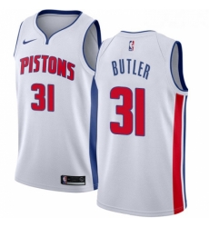 Womens Nike Detroit Pistons 31 Caron Butler Swingman White Home NBA Jersey Association Edition Womens Nike Detroit Pistons 31 Caron Butler Swingman White Home NBA Jersey Association Edition