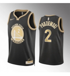 Men Golden State Warriors 2 Brandin Podziemski Black 2024 Select Series Stitched Basketball Jersey Men Golden State Warriors 2 Brandin Podziemski Black 2024 Select Series Stitched Basketball Jersey