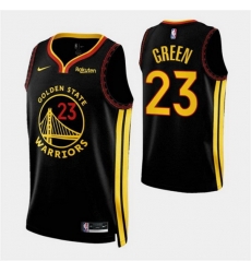 Men Golden State Warriors 23 Draymond Green Black 2023 24 City Edition Stitched Basketball Jerseys Men Golden State Warriors 23 Draymond Green Black 2023 24 City Edition Stitched Basketball Jerseys