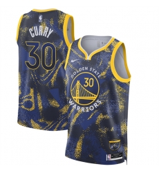 Men Golden State Warriors 30 Stephen Curry Royal 2025 Select Series Swingman Stitched Basketball Jersey Men Golden State Warriors 30 Stephen Curry Royal 2025 Select Series Swingman Stitched Basketball Jersey