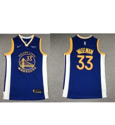 Men Golden State Warriors 33 James Wiseman Blue 2019 Nike Swingman NEW Rakuten Logo Stitched NBA Jersey Men Golden State Warriors 33 James Wiseman Blue 2019 Nike Swingman NEW Rakuten Logo Stitched NBA Jersey
